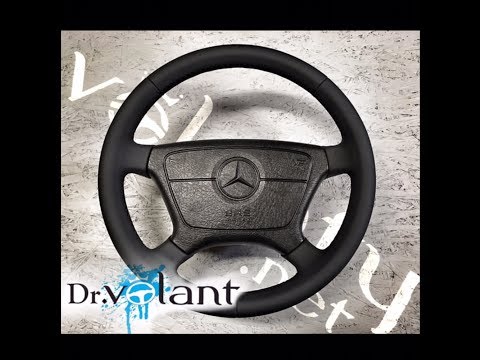 How to disassemble the steering wheel - AIRBAG Mercedes Benz E w124 - Dr.Volant