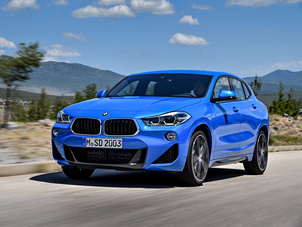 bmw x2 синий