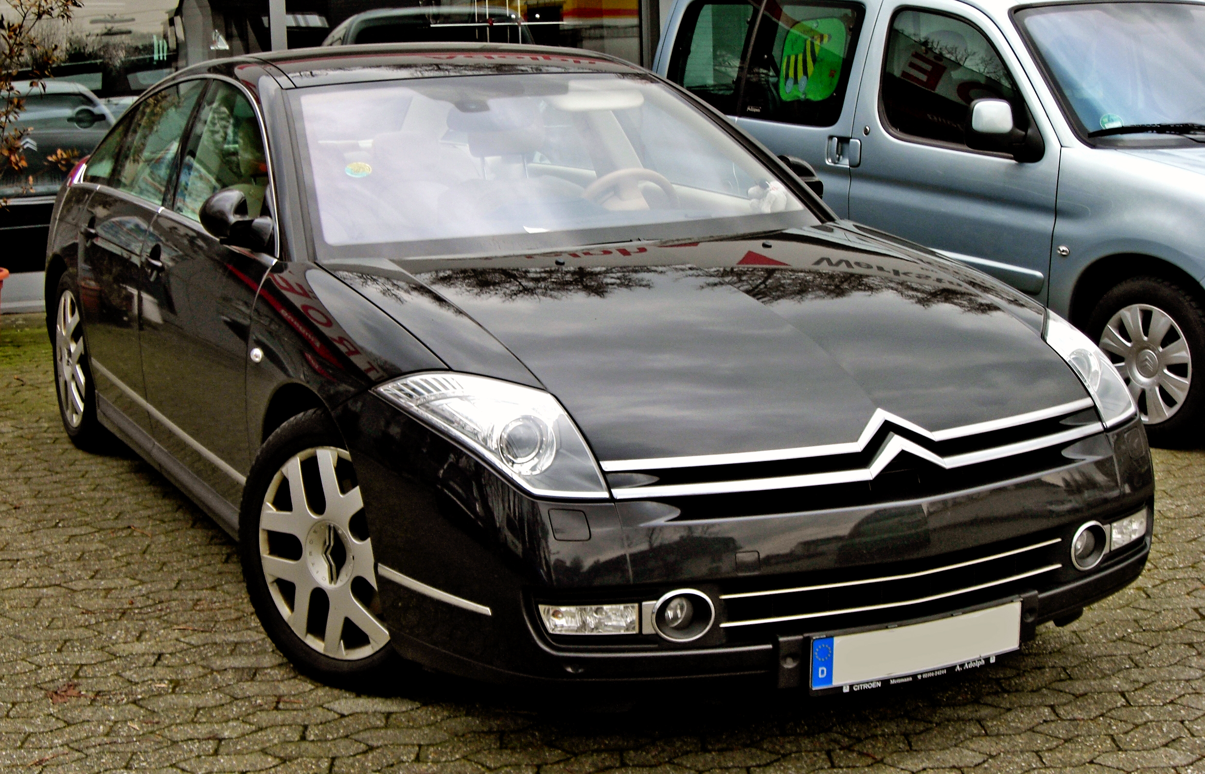 citroen c6 спереди