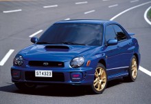 Тех. характеристики Subaru Impreza wrx sti 2001 - 2003
