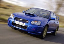 Тех. характеристики Subaru Impreza wrx sti 2003 - 2005