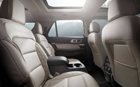 Салон Ford Explorer 2019 года