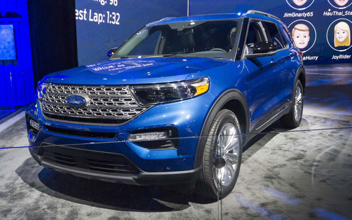 Экстерьер Ford Explorer 2019-2020 года