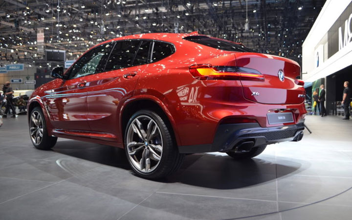 BMW X4 Женевский автосалон 2018