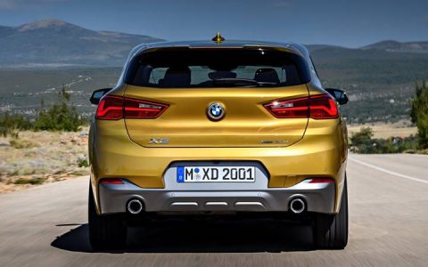 Задний бампер BMW X2 2019