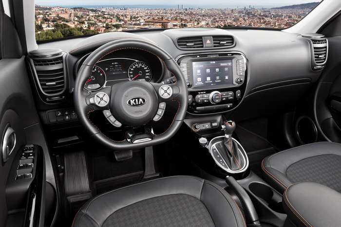 kia soul цифровая панель