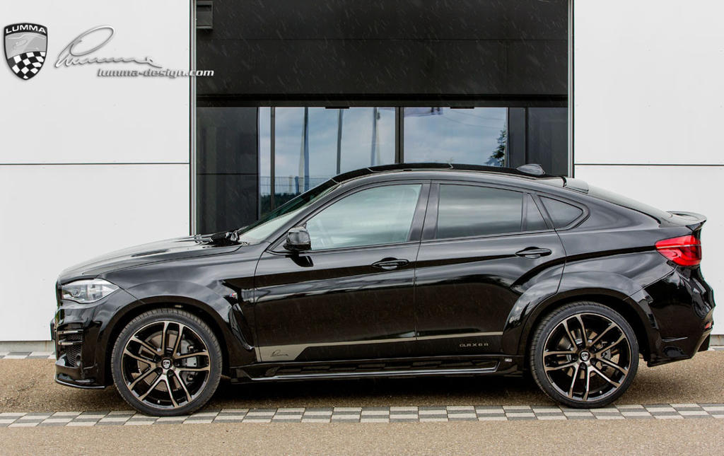 BMW X6 2015 от Lumma Design сбоку