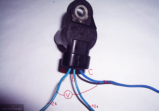 Схема подключения проводов датчика распредвала ВАЗ-2114