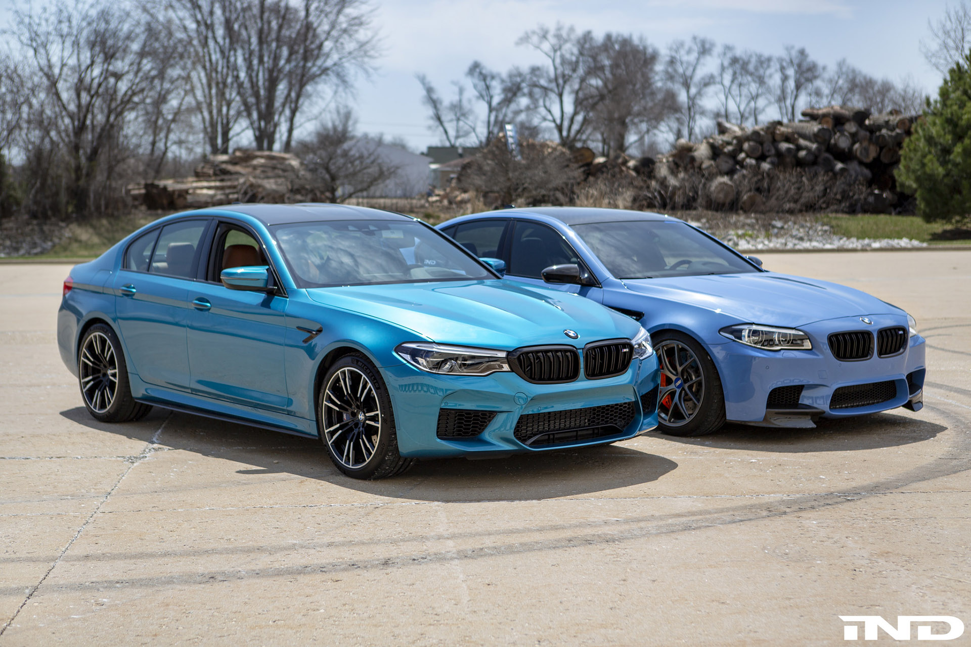 BMW m5 f10 Yellow