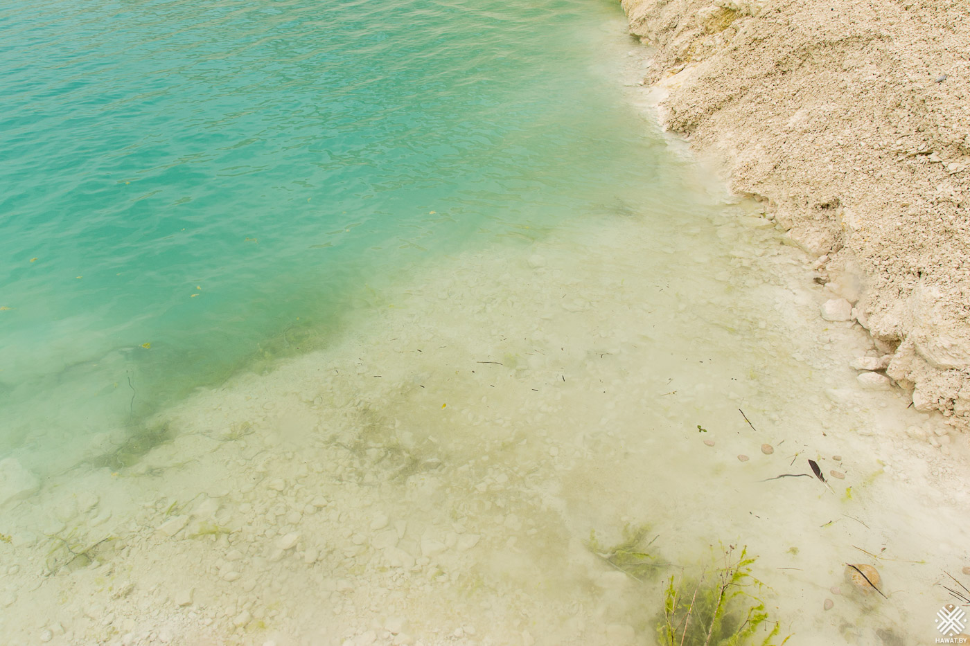 Вода в Красносельских карьерах