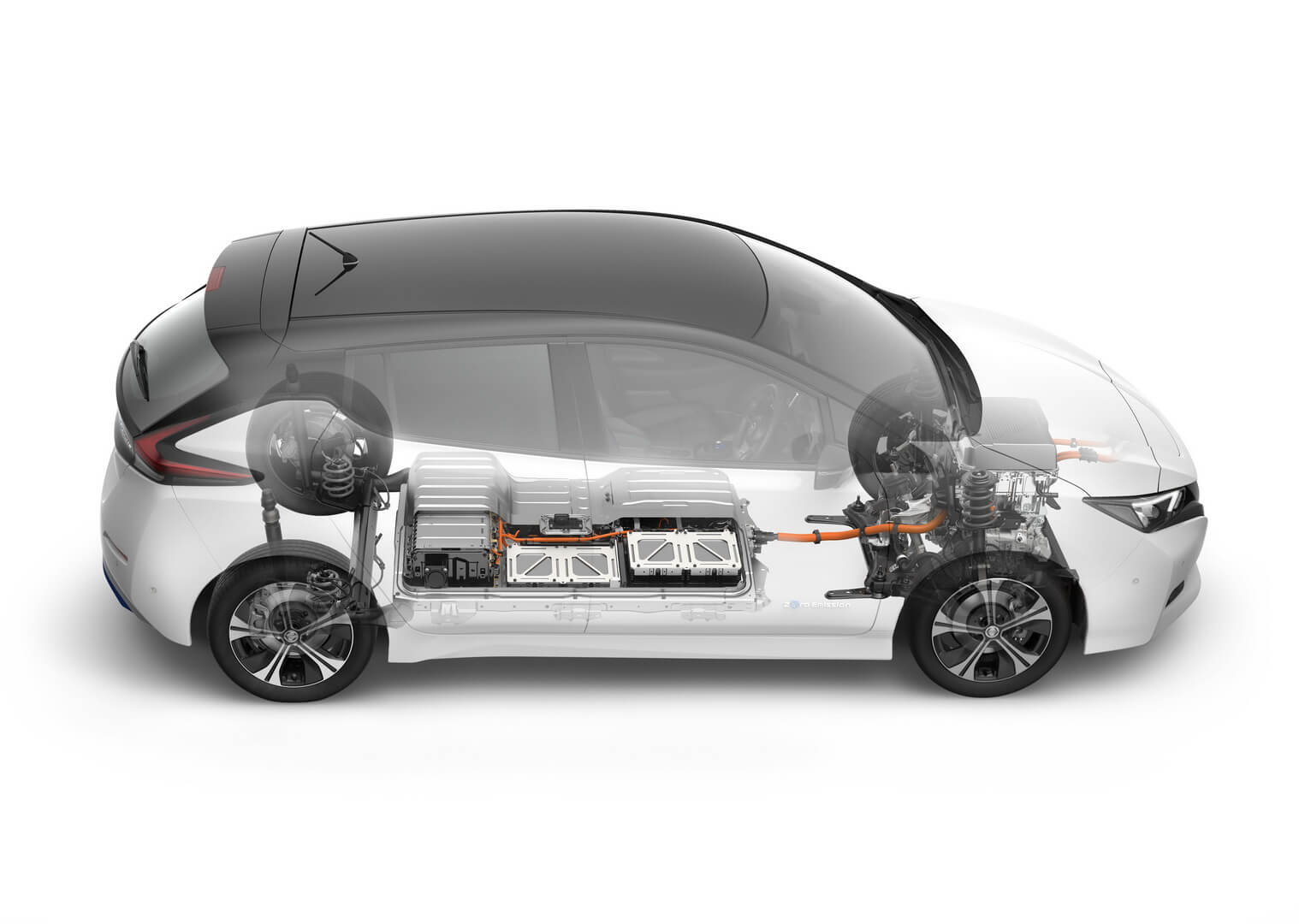Батарея и силовая установка Nissan Leaf 2018
