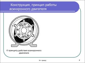 Строение ротора асинхронного двигателя