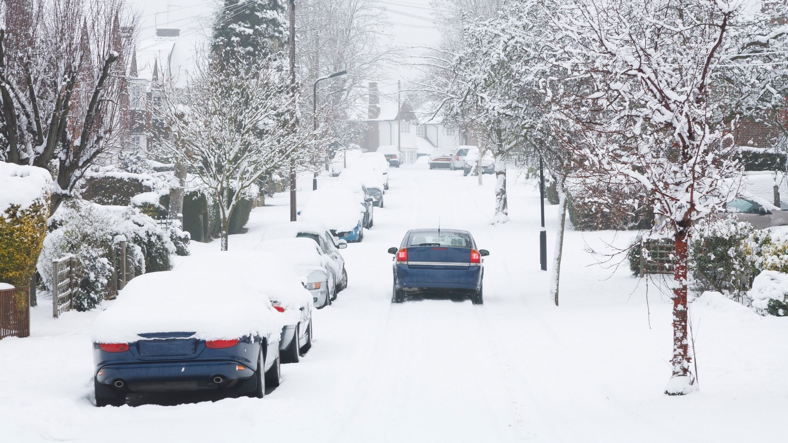 Driving in snow