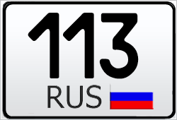 113 регион