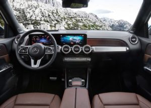 фото салон Mercedes-Benz GLB 2019-2020